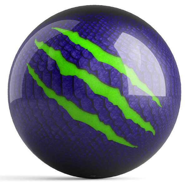 Motiv Primal Purple/Lime Spare Bowling Ball
