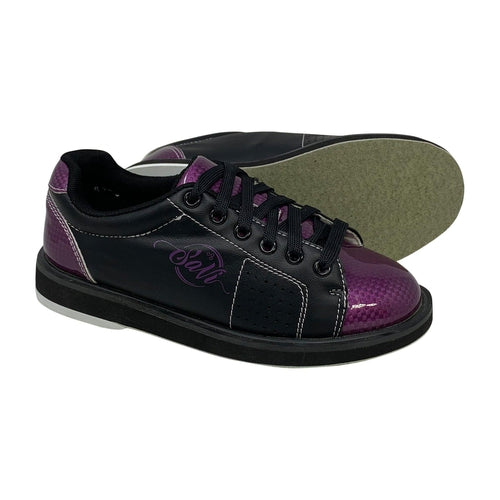 SaVi Women's Classic Purple/Black Bowling Shoes