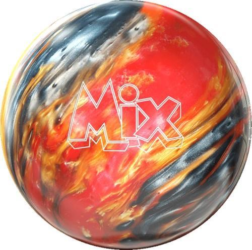 Storm Mix Red Gold Silver Pearl Urethane Bowling Ball-Bowling Ball-DiscountBowlingSupply.com