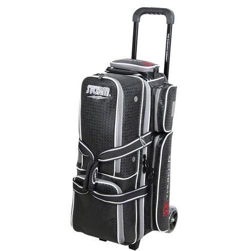 Shop Storm Rolling Thunder 3 Ball Roller Signature Black Diamond Bowling Bag - Bowlers Paradise