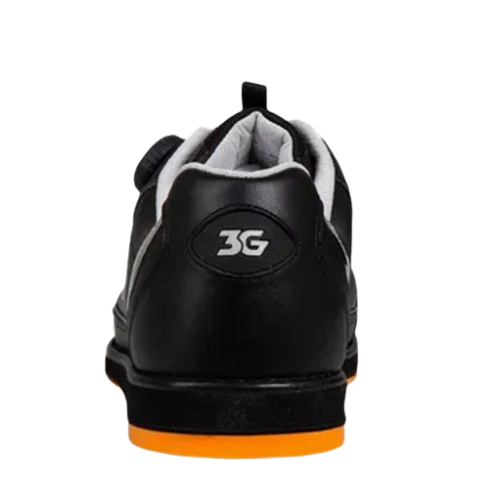 3G Mens Dial Racer Black/Chrome Left Hand Bowling Shoe