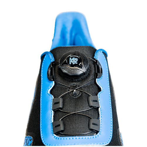 KR Strikeforce TPC Gladiator Blue/Black High Performance Mens Right Hand Bowling Shoes
