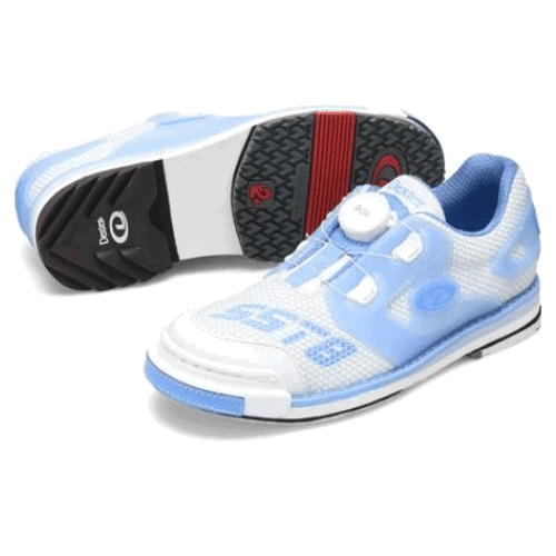 Dexter Womens SST 8 Power Frame BOA White/ Blue Right or Left Hand Bowling Shoes