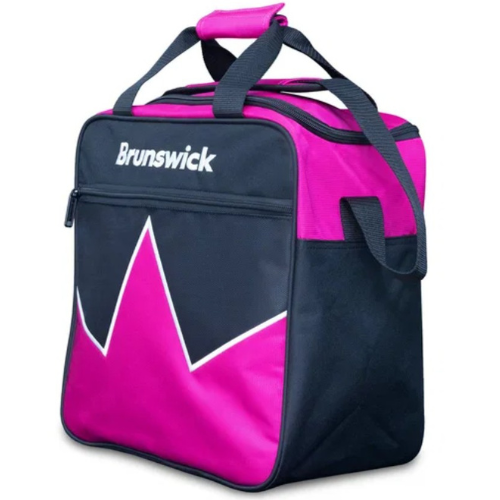 Brunswick Blast 1 Ball Single Tote Raspberry Bowling Bag