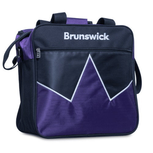 Brunswick Blast Purple Single Tote Bowling Bag