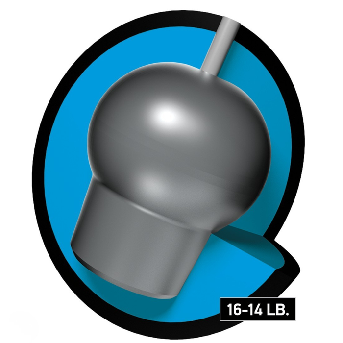 Brunswick Danger Zone Purple Ice Bowling Ball