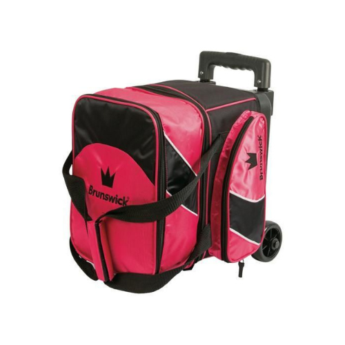 Brunswick Edge Single Roller Pink Bowling Bag