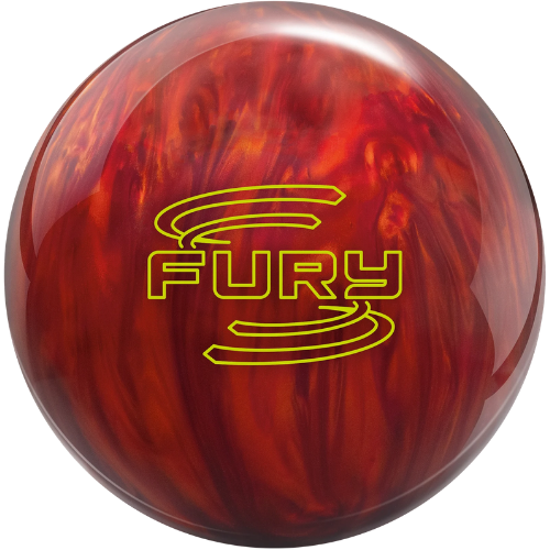 Brunswick Fury Orange Red Bowling Ball
