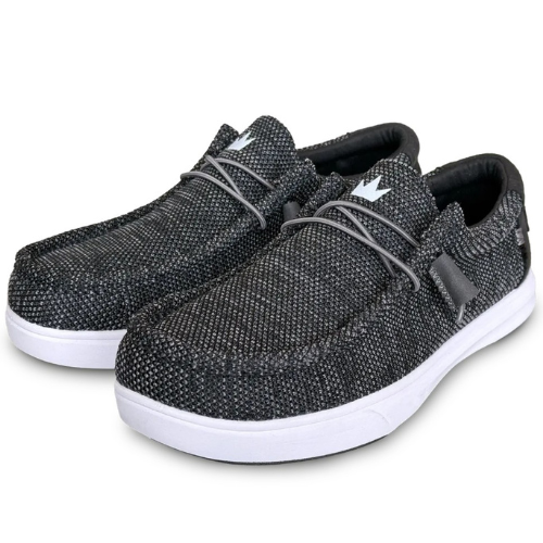 Brunswick Men’s Hero Black Knit Bowling Shoe