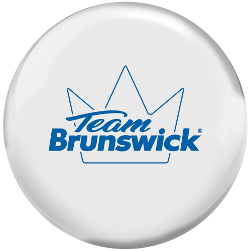 Brunswick Team Brunswick White Viz-A-Ball Bowling Ball