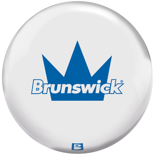 Brunswick Team Brunswick White Viz-A-Ball Bowling Ball