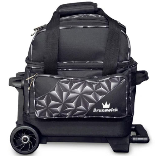 Brunswick Zone 1 Ball Roller Black Prism Bowling Bag