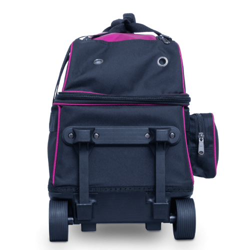 Brunswick Zone Double Roller Raspberry Bowling Bag