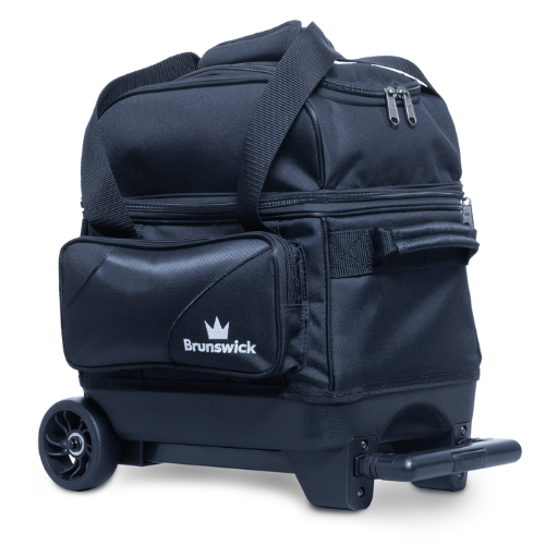 Brunswick Zone Single Roller Black Bowling Bag