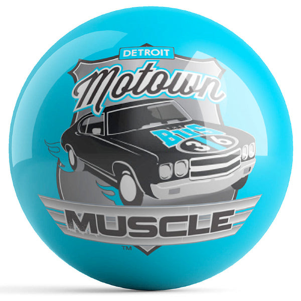 OnTheBallBowling Detroit Motown Muscle Bowling Ball