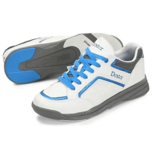 Dexter Mens Bud Bowling Shoes White/Blue
