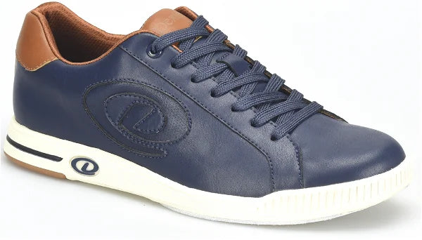 Dexter Mens Nash Navy/Tan Bowling Shoes