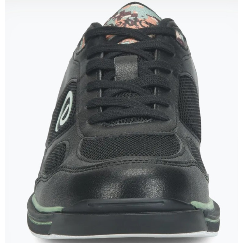 Dexter Mens Randy Black/Green Camo Wide Bowling Shoes