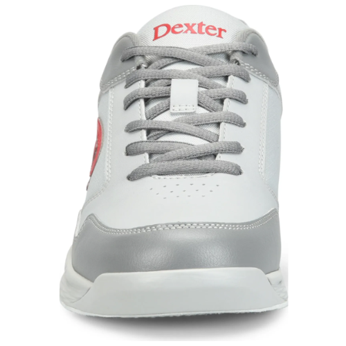 Dexter Mens Ricky V Grey Red Bowling Shoe