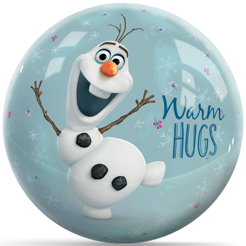 OnTheBallBowling Disney Frozen Olaf Warm Hugs Undrilled Bowling Ball