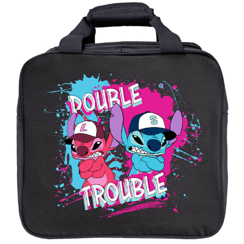 KR Strikeforce Disney Lilo & Stitch - Double Trouble Single Ball Tote Bowling Bag