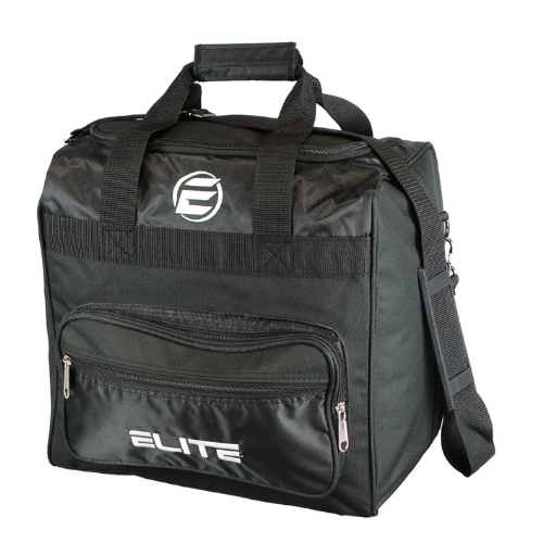 Elite Impression Single Tote Black Bowling Bag