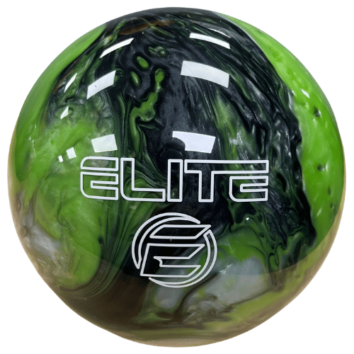 Elite Star Carbon/Lime/Silver Bowling Ball
