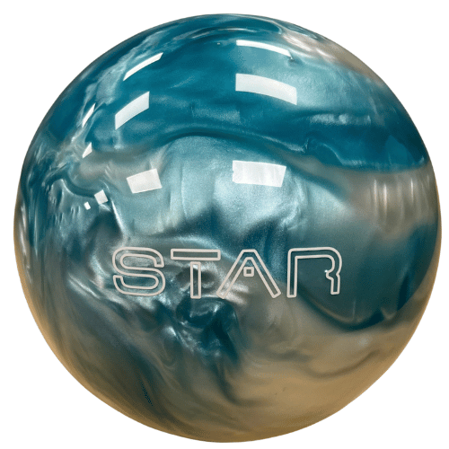 Elite Star Ice Blue/White Bowling Ball