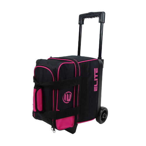Elite Basic Single Roller Pink Bowling Bag —