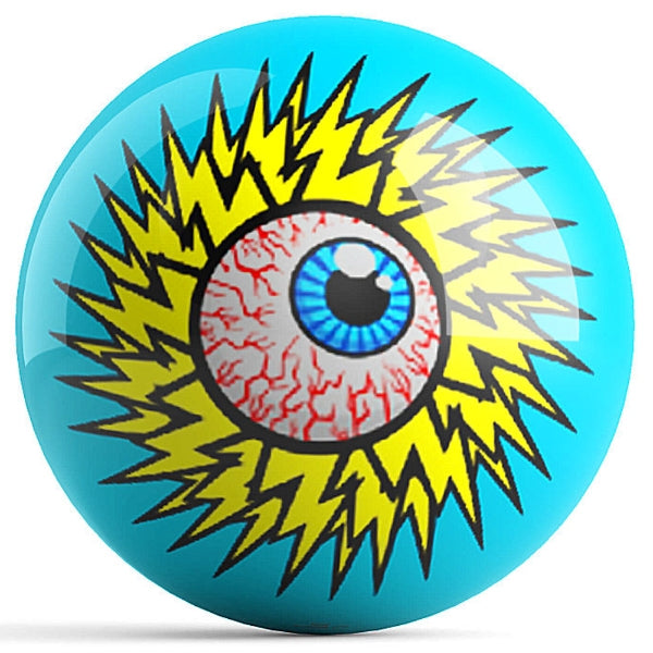 Ontheballbowling Electric Eye Bowling Ball by Dave Savage