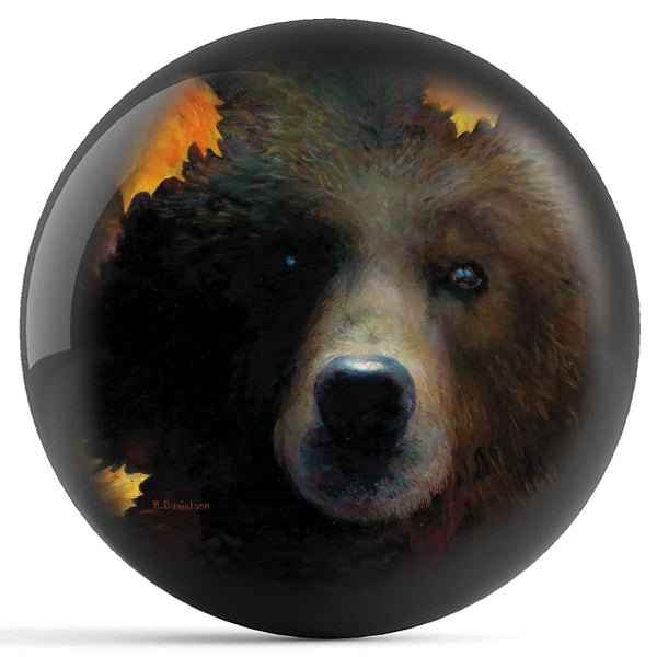 Ontheballbowling Grizzly Bear Bowling Ball