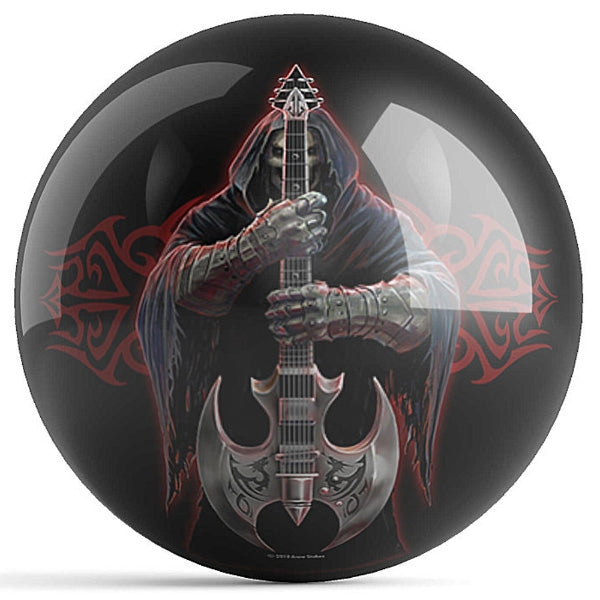 OnTheBallBowling Rock God Bowling Ball by Anne Stokes
