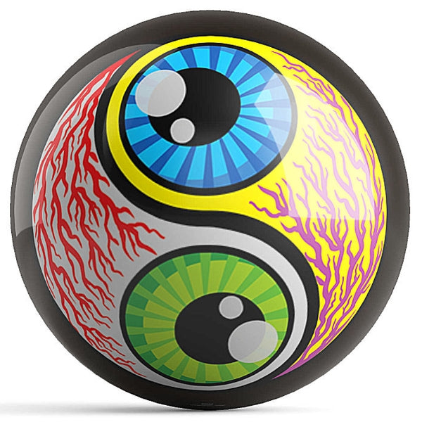 Ontheballbowling Yin and Yang Bowling Ball by Dave Savage