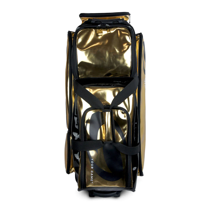 Genesis Dually 3 Ball Roller Black/Gold Bowling Bag