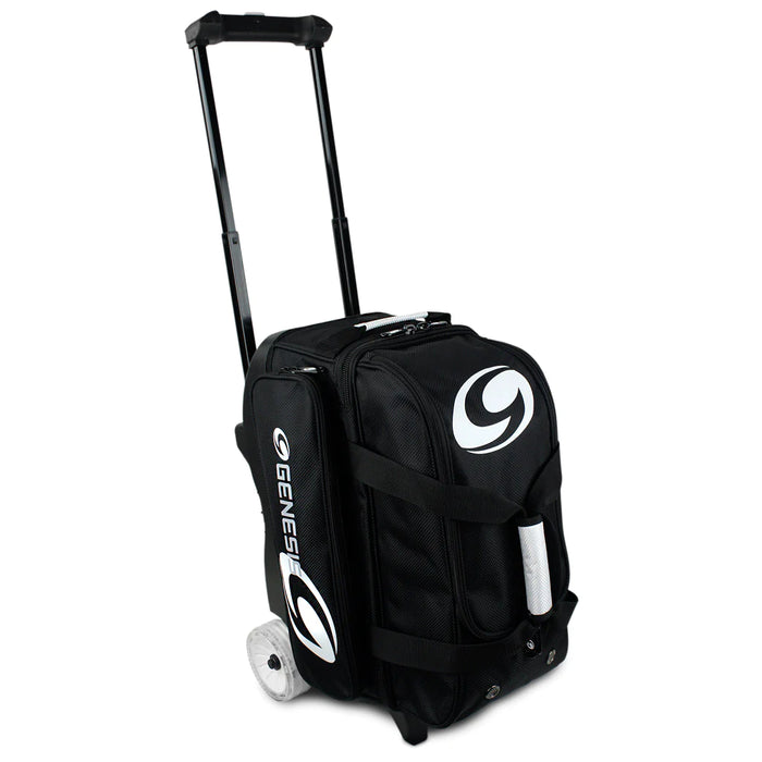 Genesis Sport 2 Ball Roller Bowling Bag Black