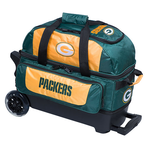 KR NFL Double Roller Green Bay Packers Bowling Bag