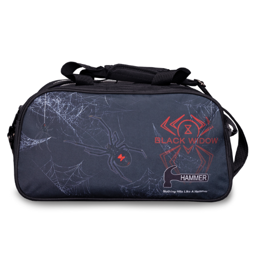Hammer Black Widow 2 Ball Tote With Pouch Bowling Bag