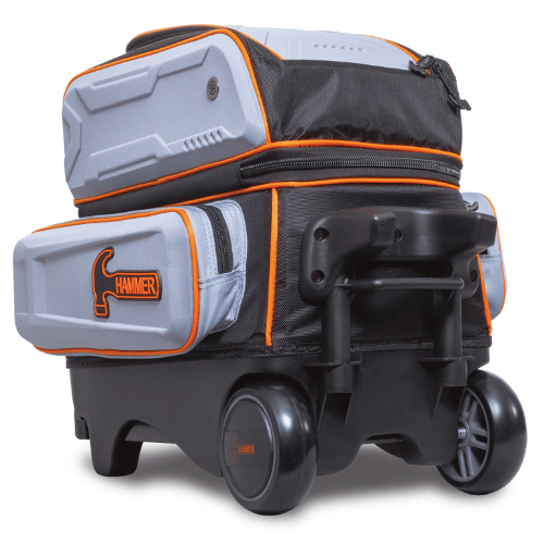 Hammer Gauntlet Double Roller Grey Bowling Bag