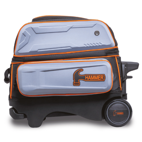Hammer Gauntlet Double Roller Grey Bowling Bag