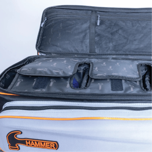 Hammer Gauntlet 3 Ball Roller Grey Bowling Bag