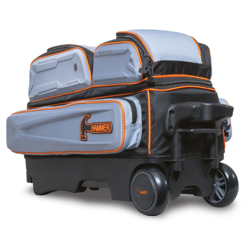 Hammer Gauntlet 3 Ball Roller Grey Bowling Bag