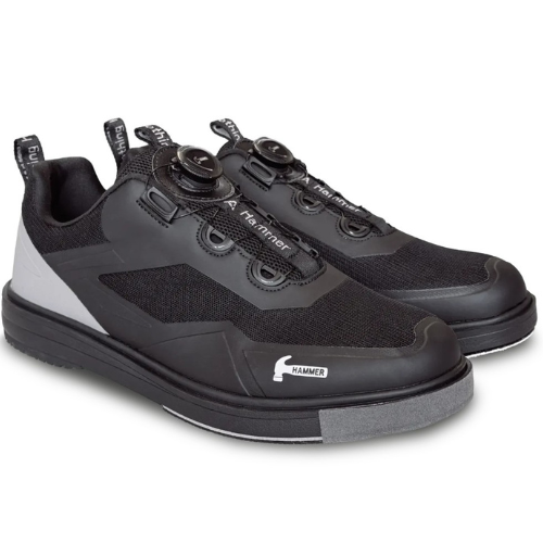 Hammer Vibe Black Grey Right Hand Bowling Shoe