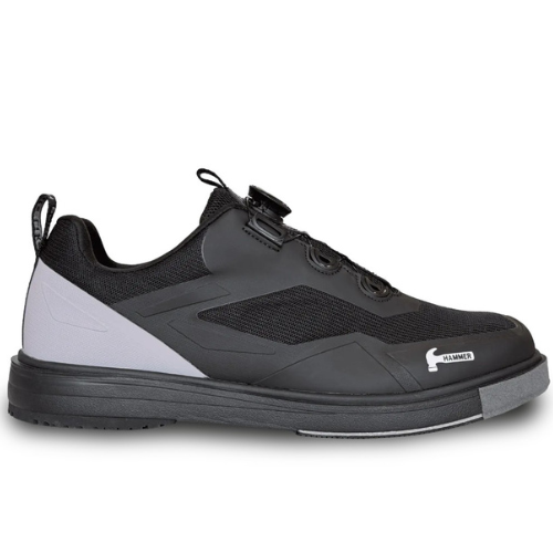 Hammer Vibe Black Grey Right Hand Bowling Shoe