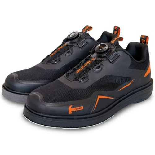 Hammer Vibe Black Orange Right Hand Bowling Shoe