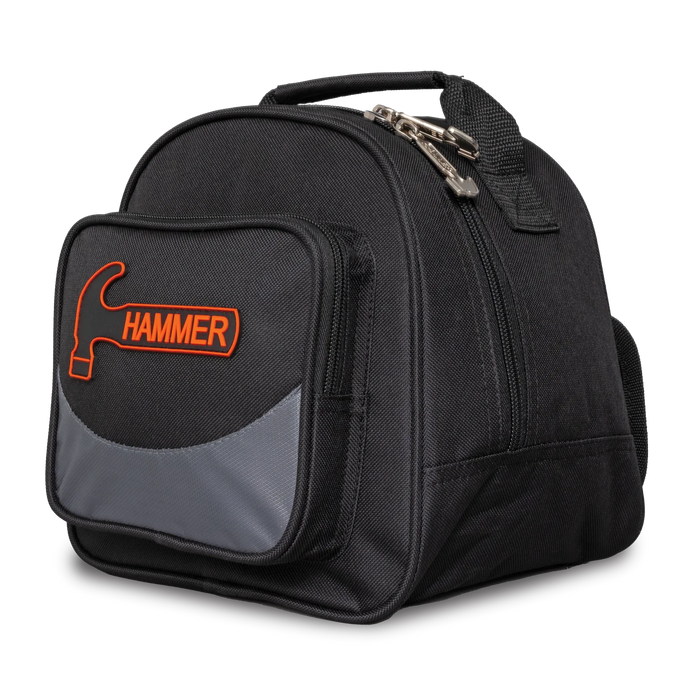Hammer Plus 1 –One Ball Bowling Bag- Black / Grey