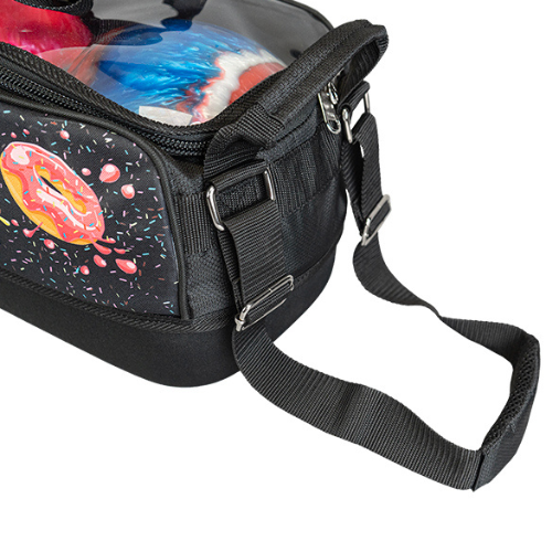 KR Strikeforce Dye Sub Slim Triple Tote Donuts Bowling Bags