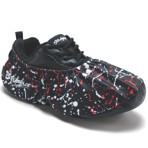 KR Flexx Black/Red/White Splash Shoe Cover