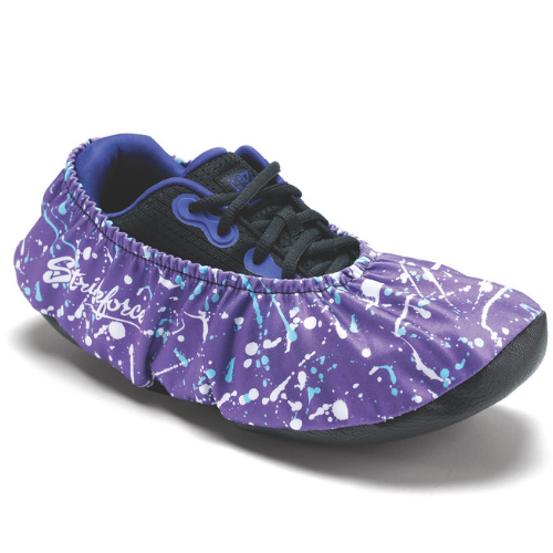 KR Flexx Purple/White/Blue Splash Shoe Cover