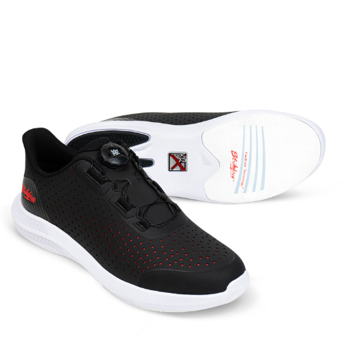 KR Strikeforce Arrow FT Black/Red Men's Bowling Shoe