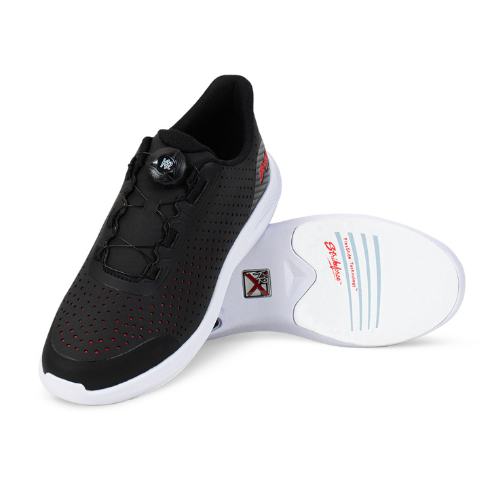 KR Strikeforce Arrow FT Black/Red Men's Bowling Shoe